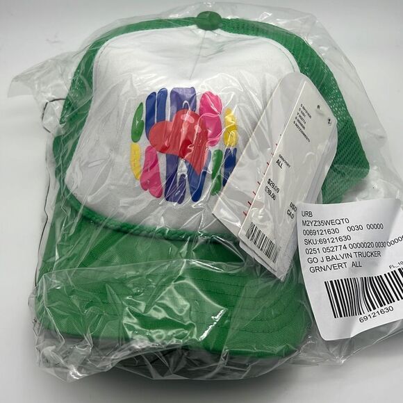 GUESS ORIGINALS X J Balvin Trucker Hat-NWT - Picture 2 of 4